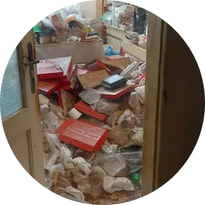 Alkalmi takarítás előtti helyszín felmérés